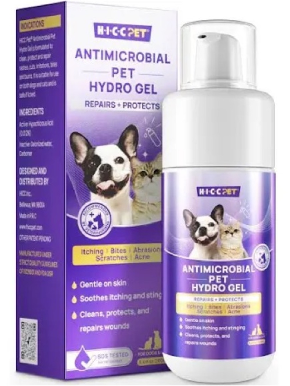 HICC PET Antimicrobial Pet Hydro Gel